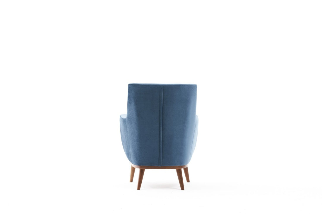 Fauteuil à oreilles Gonca - Blue