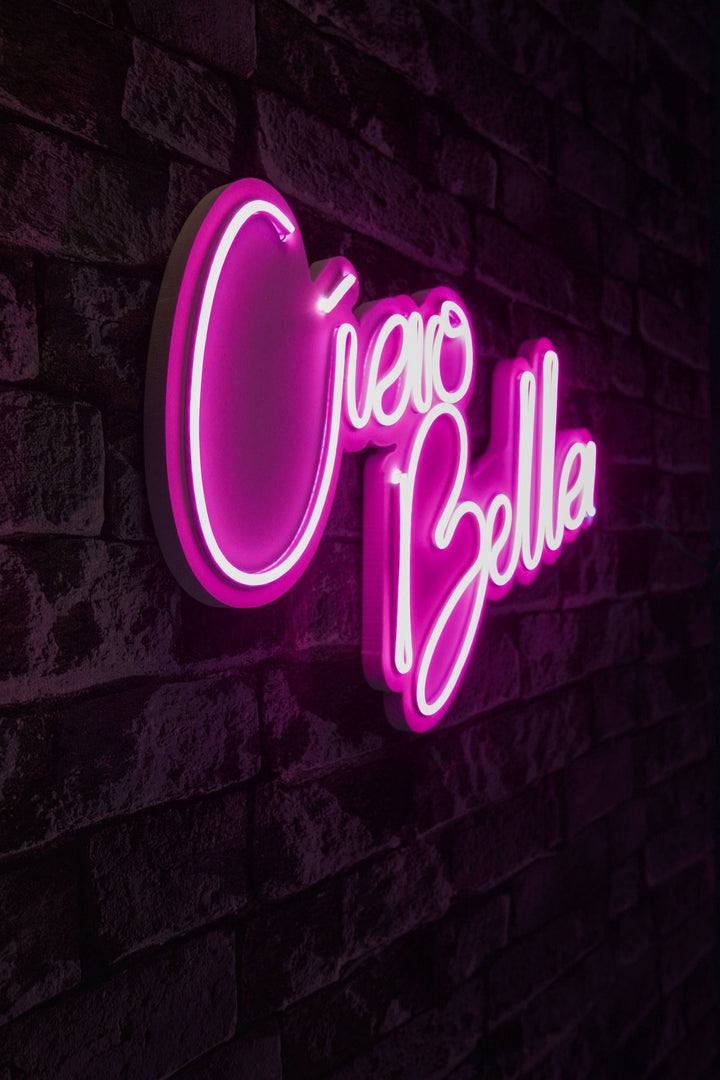 Éclairage LED en plastique décoratif Ciao Bella - Pink