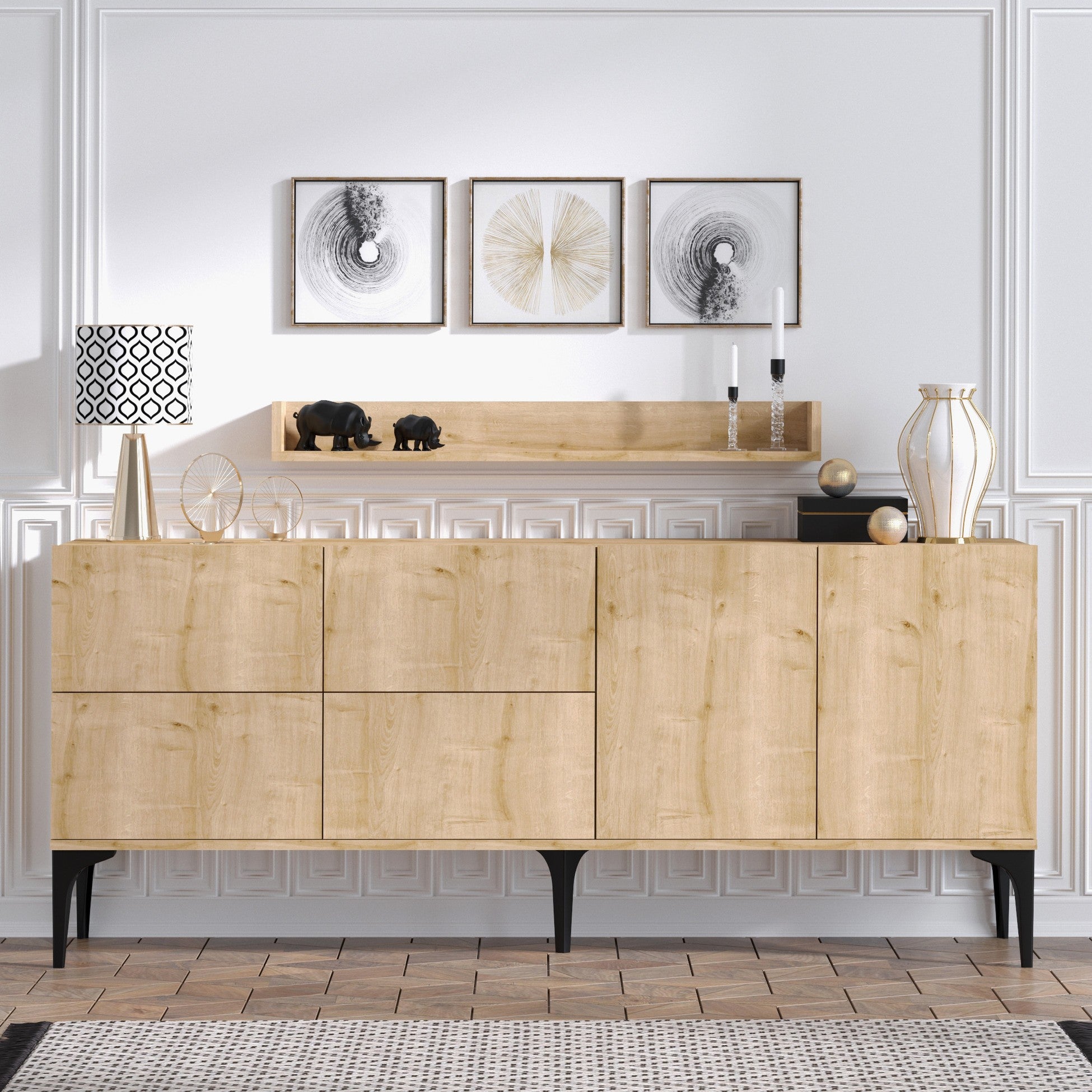 Console Stella - Sapphire Oak