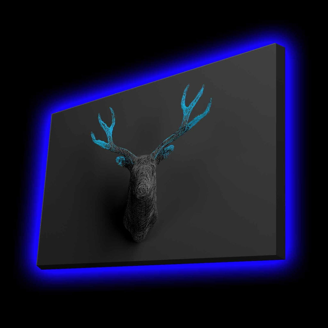 Peinture de toile éclairée à LED décorative 4570KTLGDACT - 008