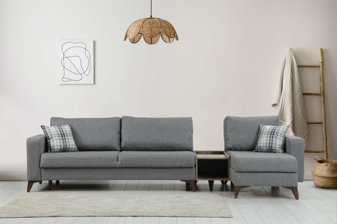 Canapé Kristal Rest Shelf Set - Dark Grey