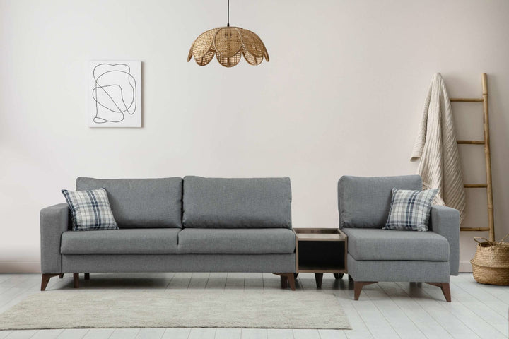 Canapé Kristal Rest Shelf Set - Dark Grey