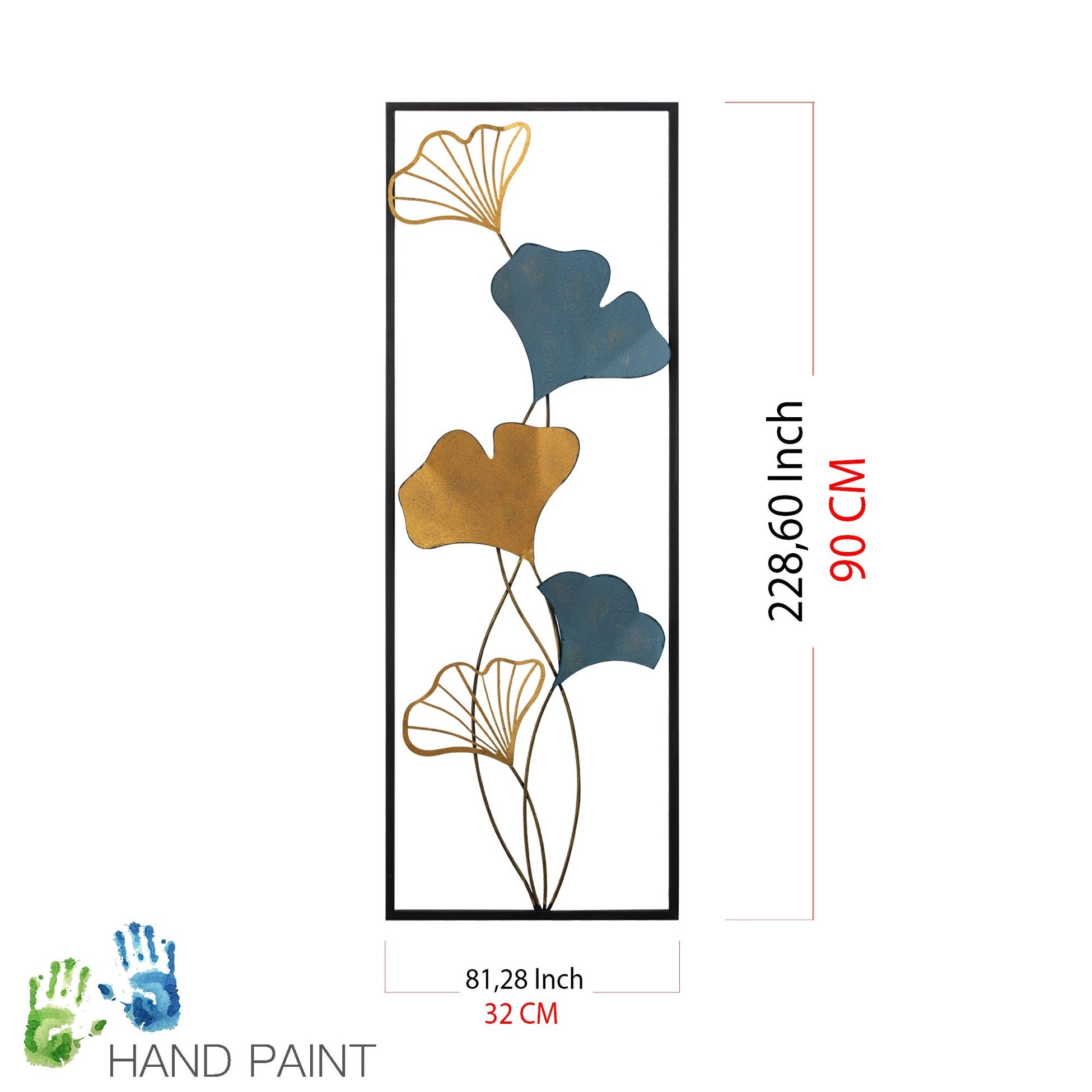 Accessoire en métal décoratif Nadide - 1