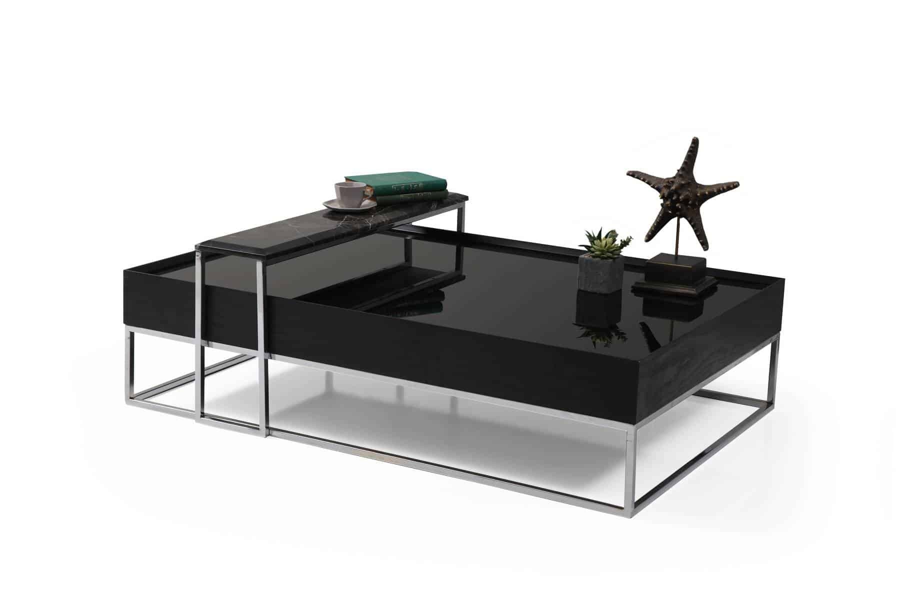 Crown table basse (noire)