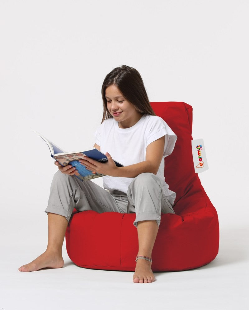 Pouf de jardin Lina - Red v2