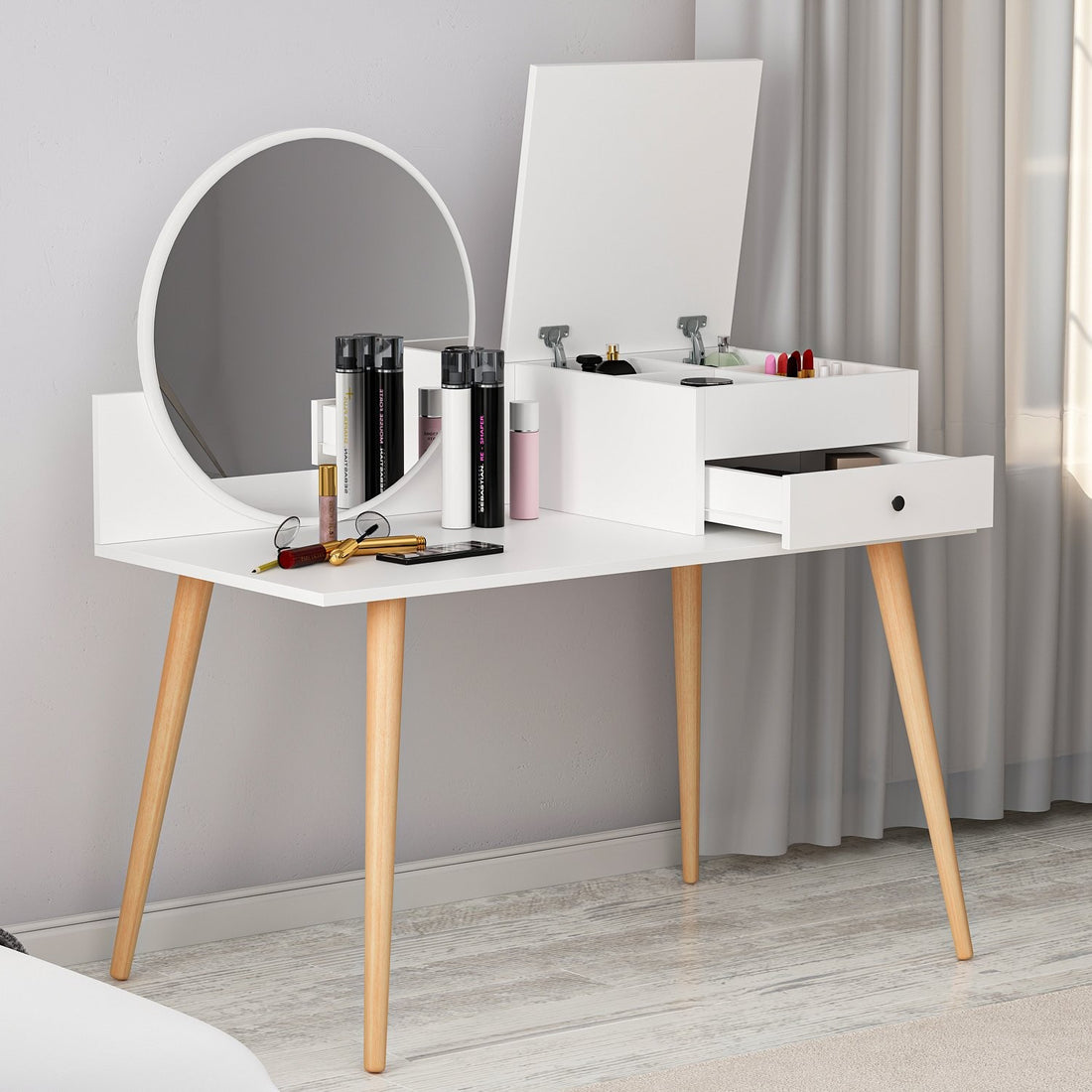 Table de maquillage Angel - White