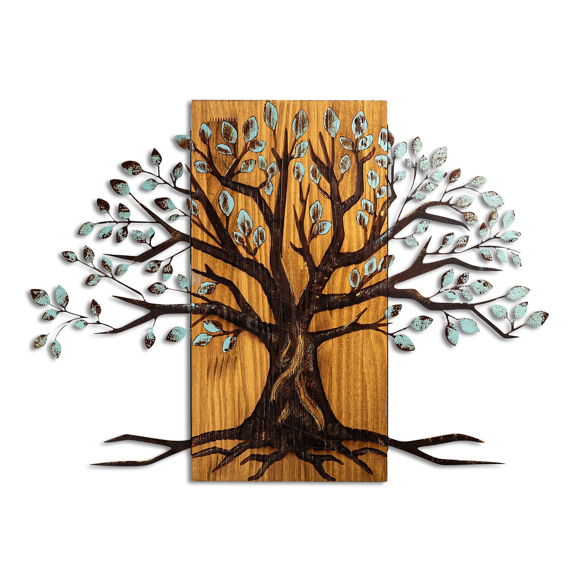 Accessoire mural en bois décoratif Willow - 382-A