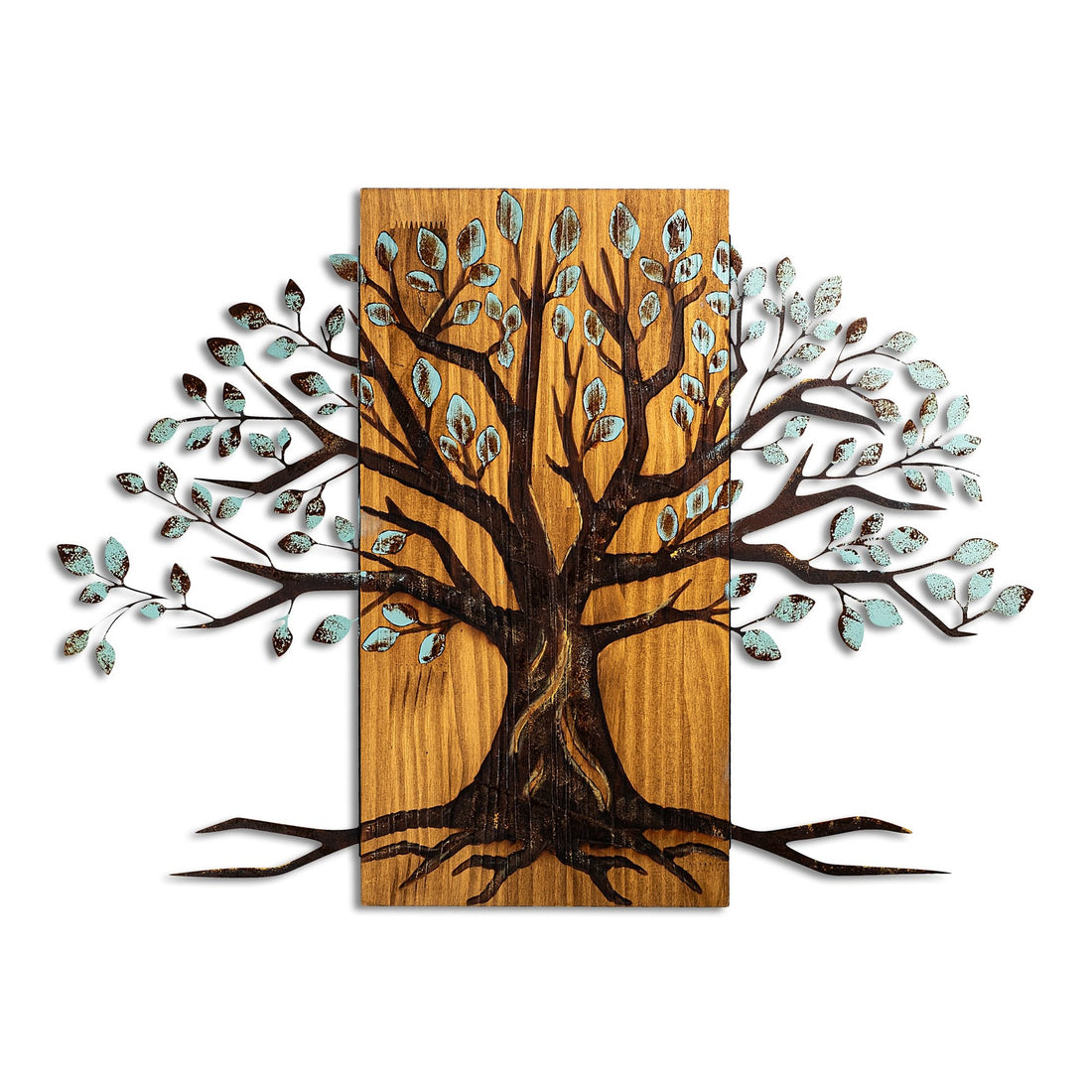 Accessoire mural en bois décoratif Willow - 382-A