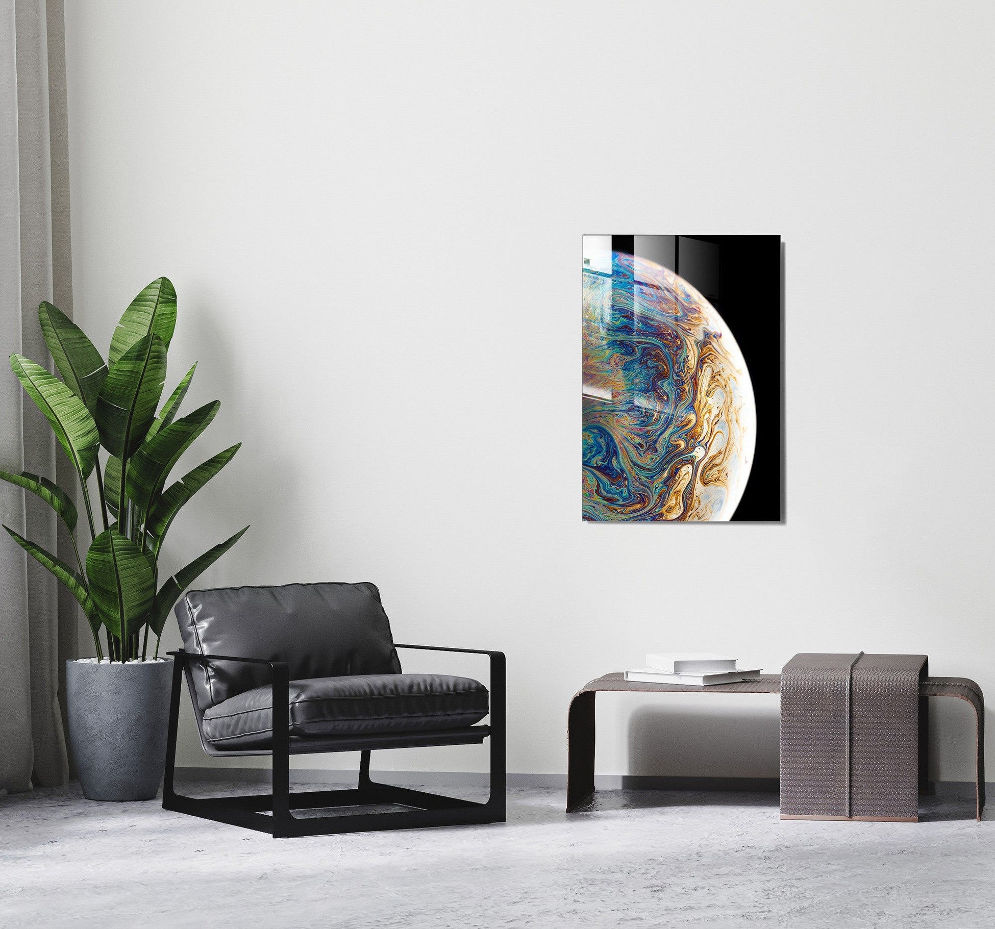 Peinture en verre trempé décoratif UV-512 - 45 x 65