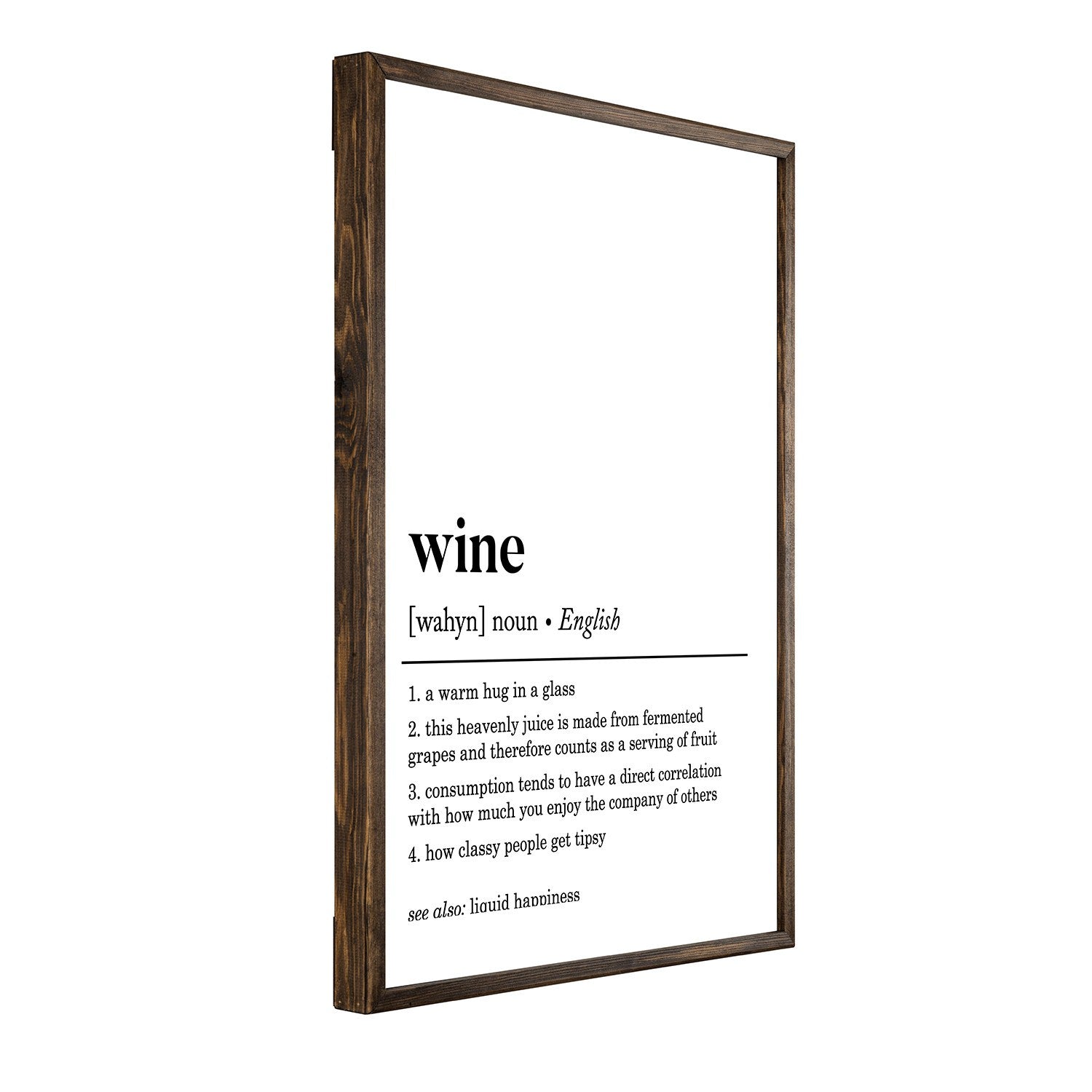 Peinture à encadré décorative Wine