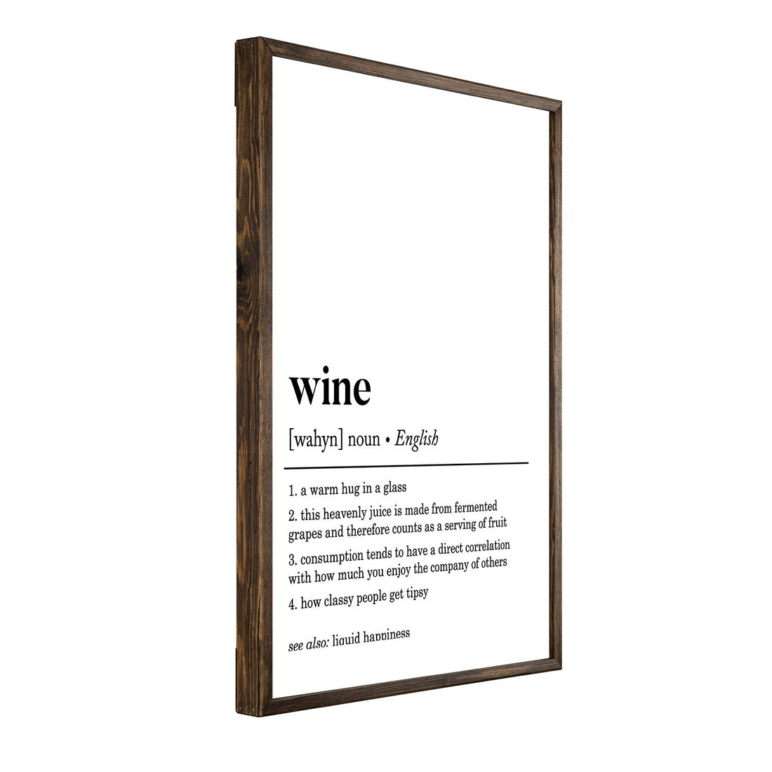 Peinture à encadré décorative Wine