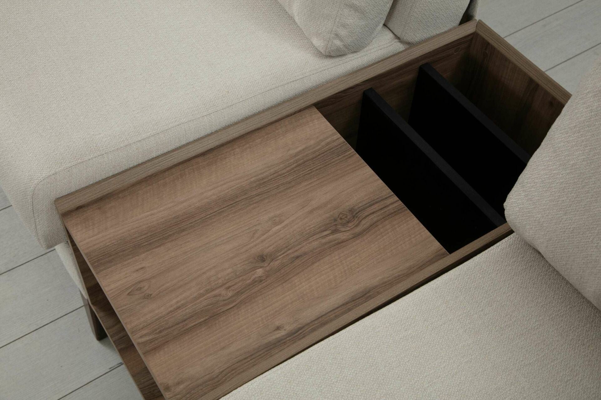 Canapé Kristal Rest Shelf Set - Beige