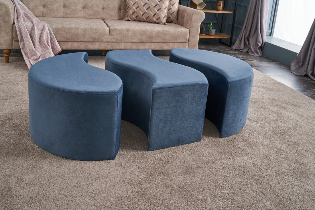 Pouf Alya Puf - Blue