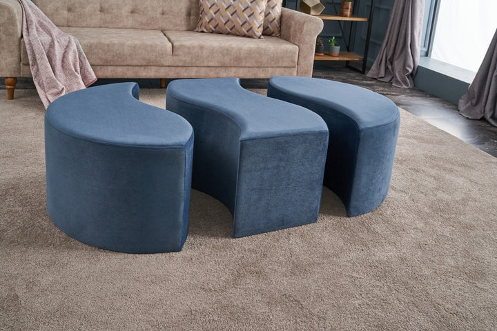 Pouf Alya Puf - Blue