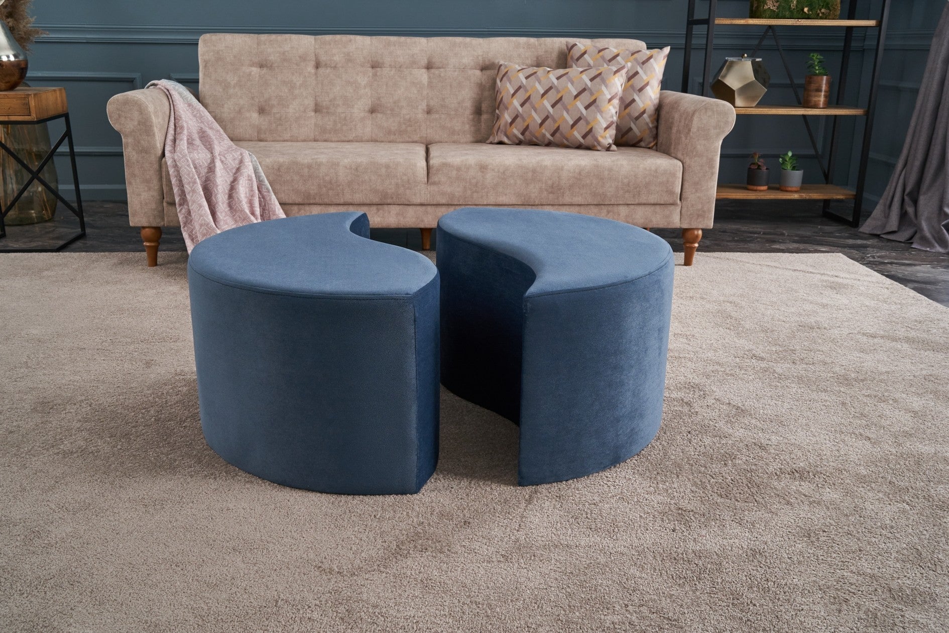 Pouf Alis Puf - Blue