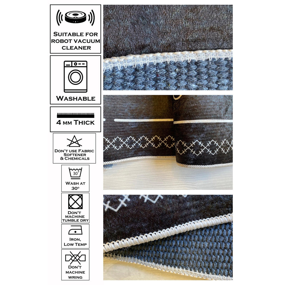Tapis (140 x 140) Woopamuk109