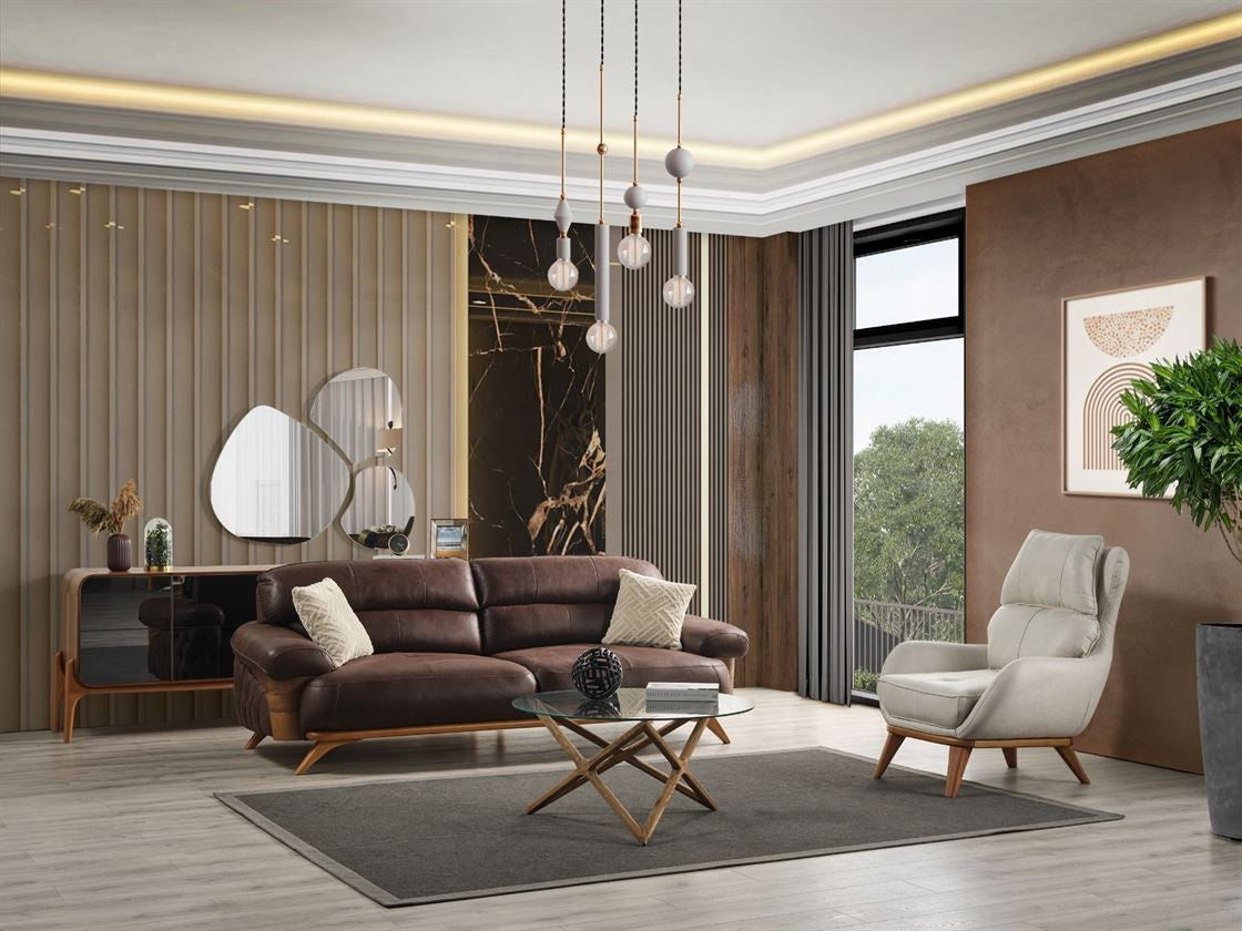 Nirvana Canapé 3 Places Marron