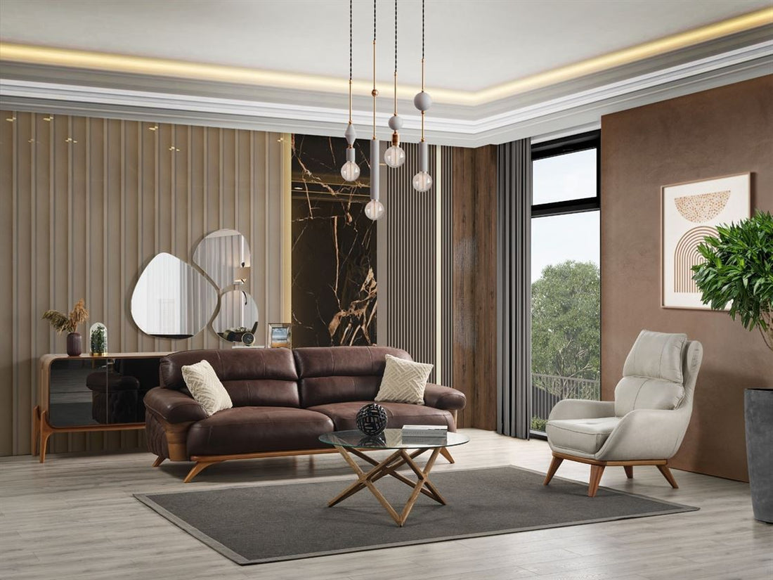 Nirvana Canapé 3 Places Marron