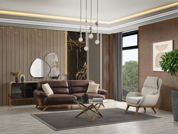 Nirvana Canapé 3 Places Marron