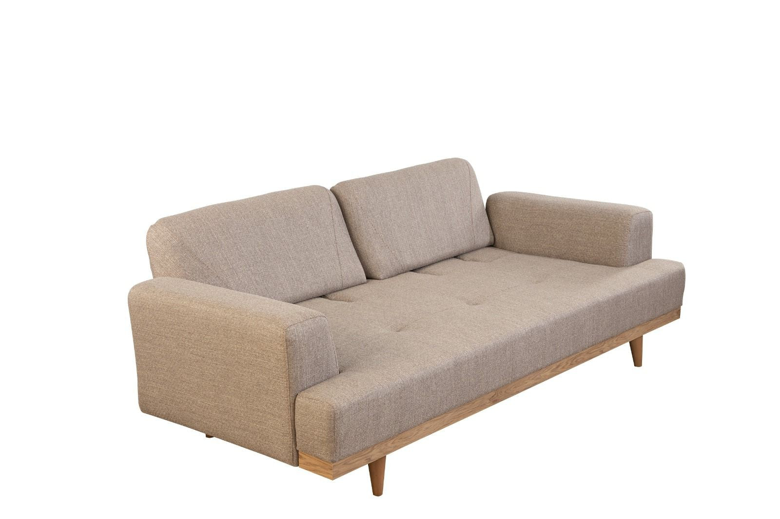 Valencia Canapé 3 Places Marron Clair