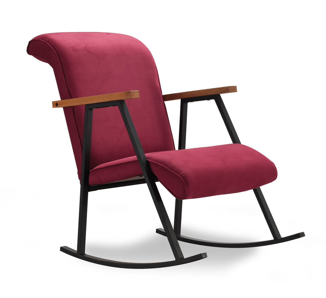 Fauteuil à bascule Yoka - Maroon