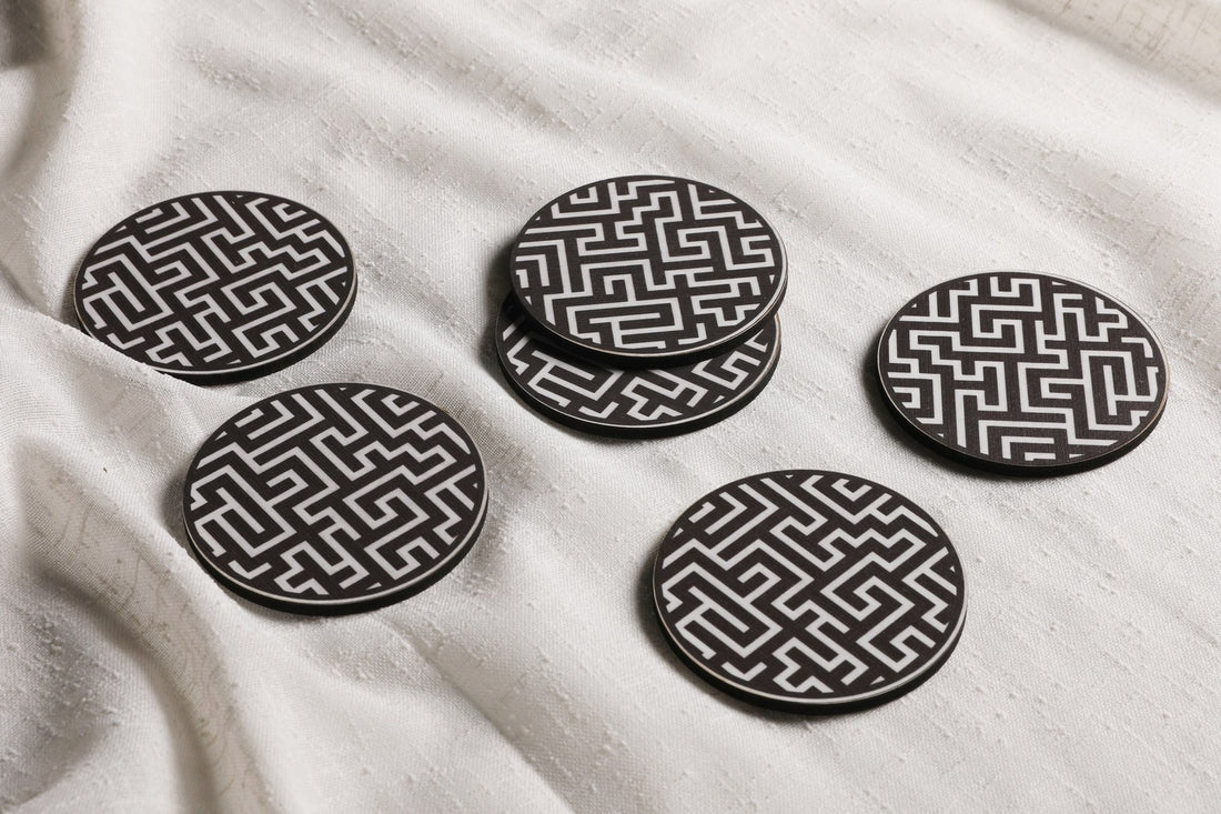 Tapis de verre (6 pièces) PLT0232