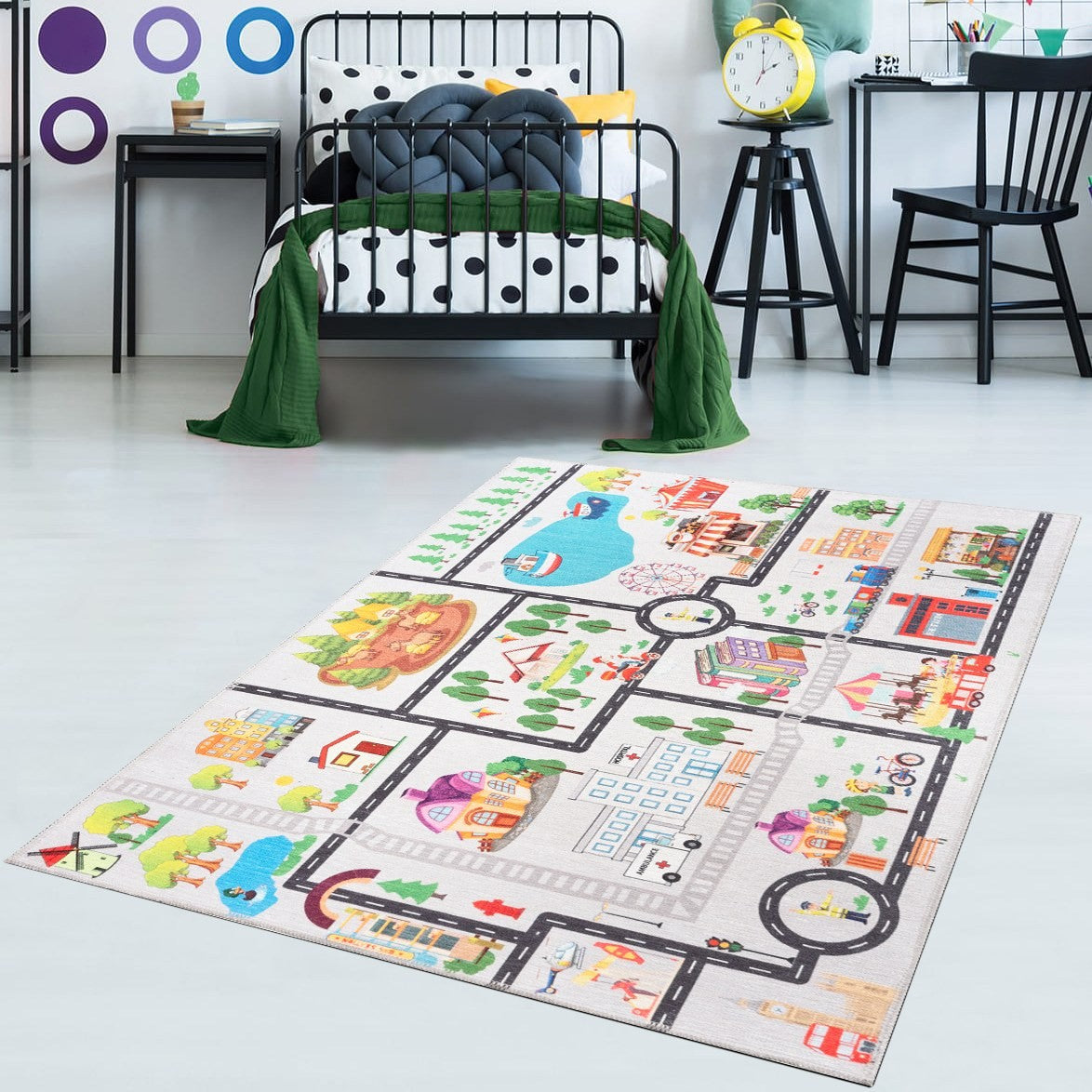 Tapis (100 x 150) Rgm Kids - Grey