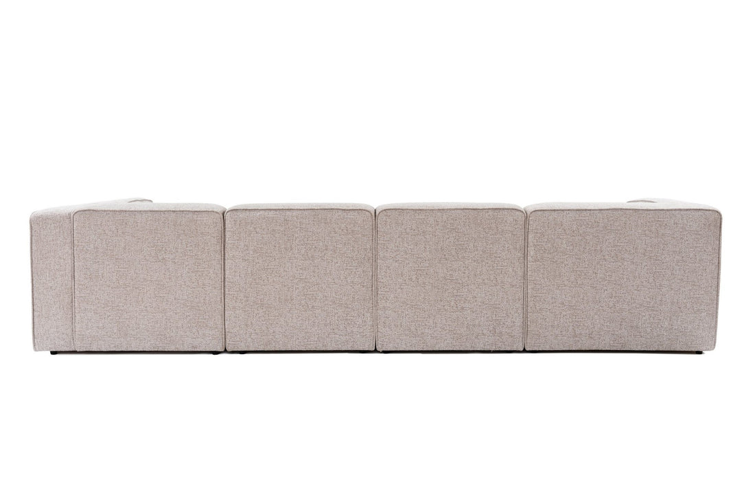 Canapé d'angle More B (M5-M1-M1-M2-M3) - Mocha