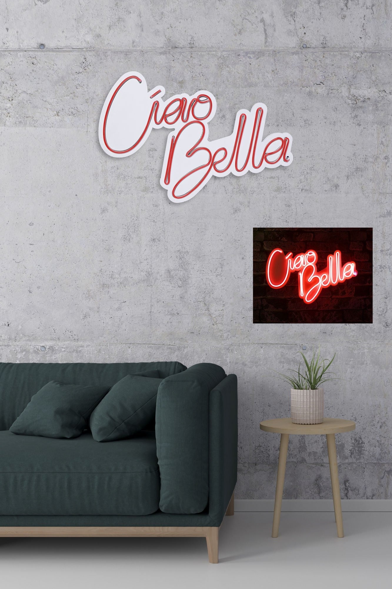 Éclairage LED en plastique décoratif Ciao Bella - Red