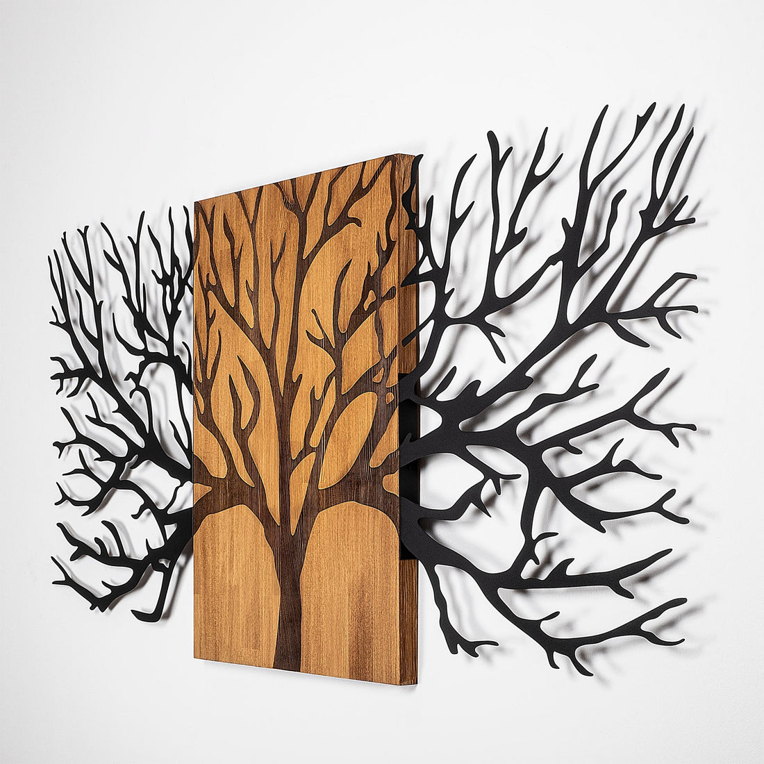 Accessoire mural en bois décoratif Tree - 327