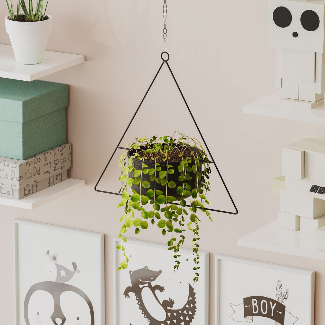 Pot décoratif Harpusta - Black