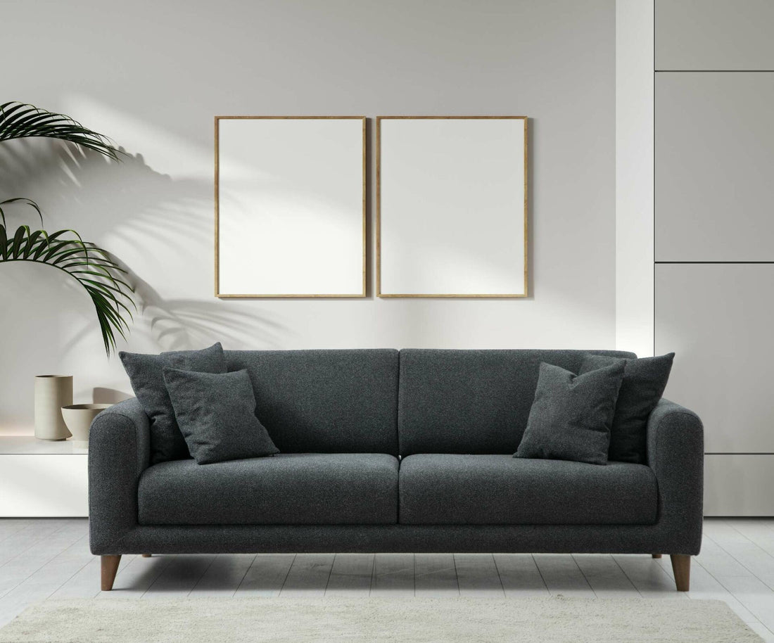 Sofa Sare 3+1 - Dark Grey