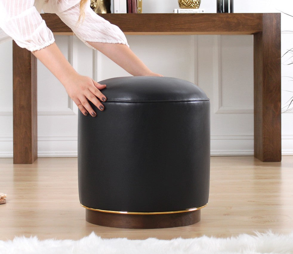 Pouf Milotte - Anthracite