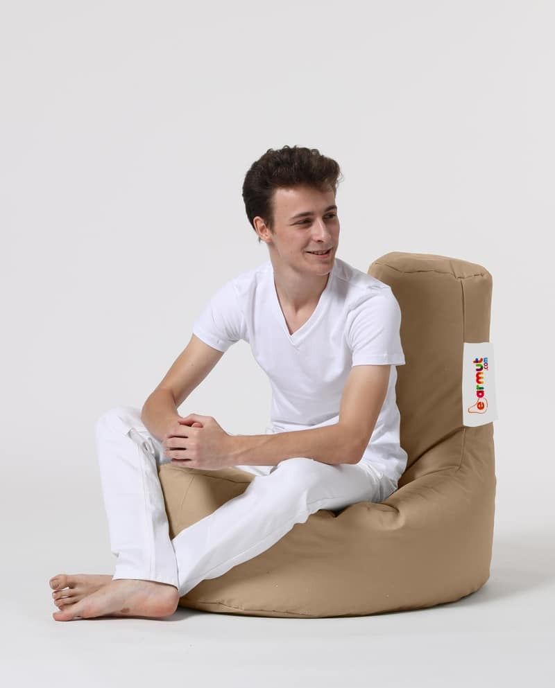 Pouf poire Lina D70xH80cm Tissu