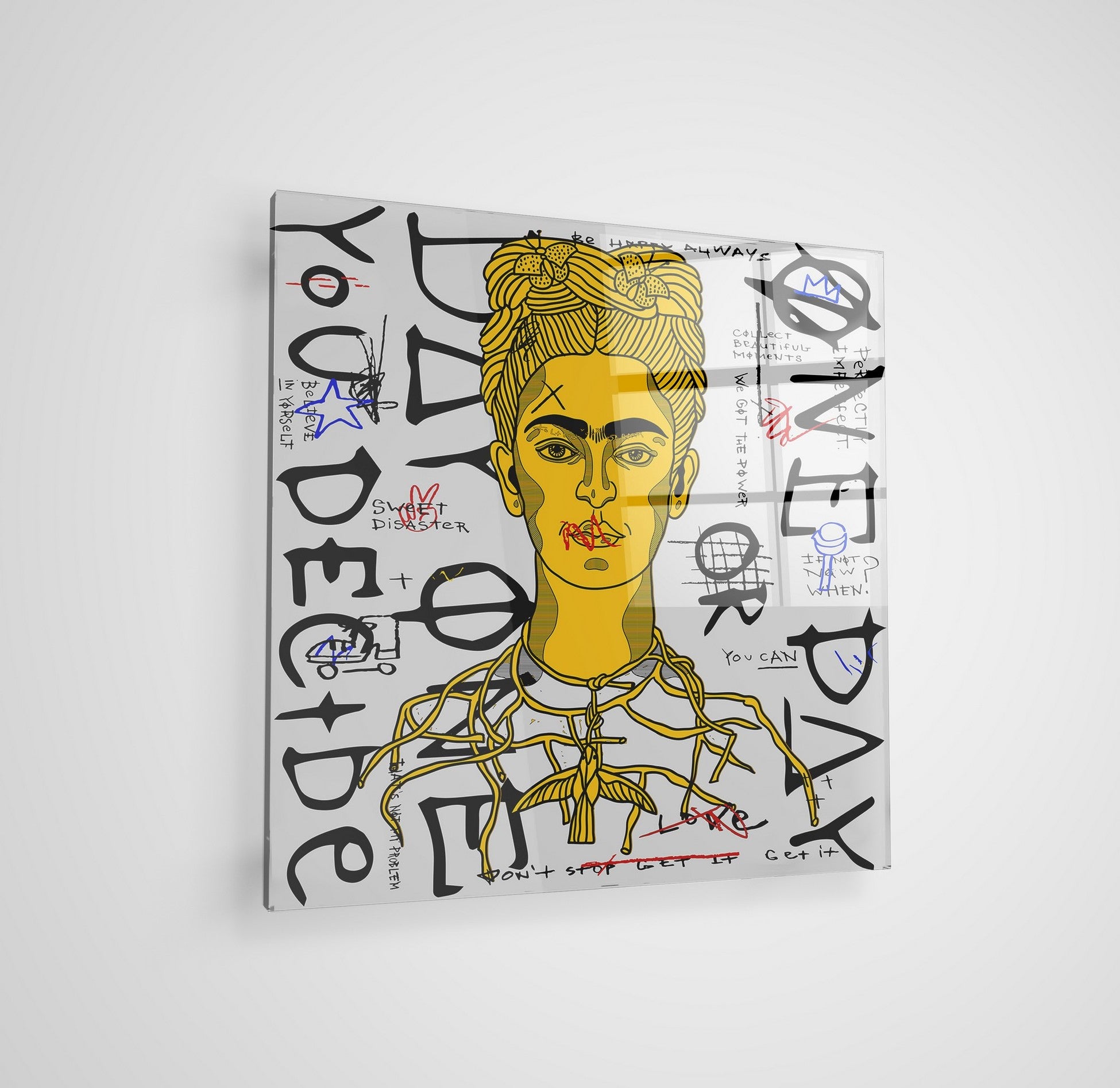 Peinture en verre trempé décoratif CAM4034_7070