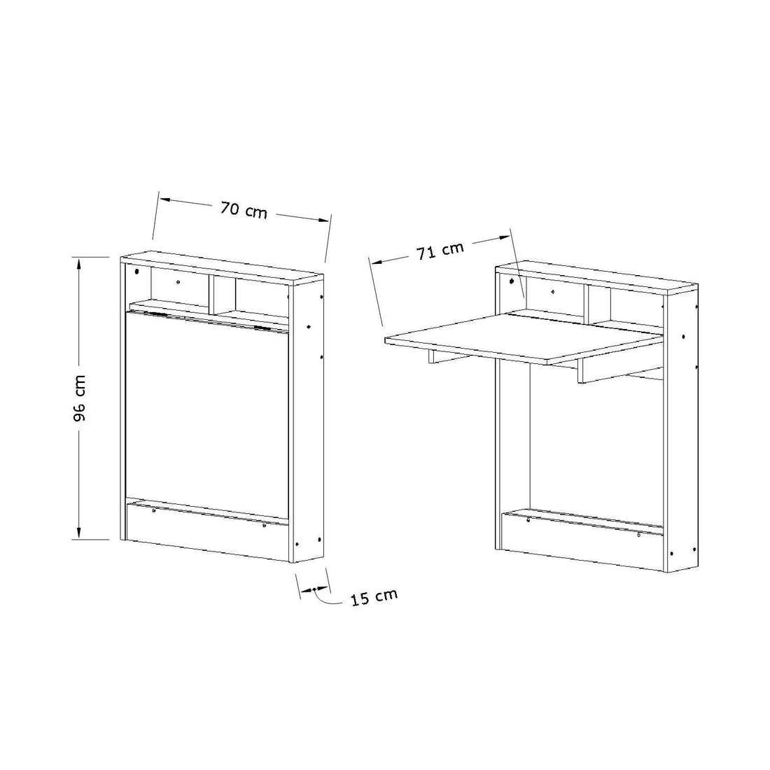 Table pliable Bracked - Patara