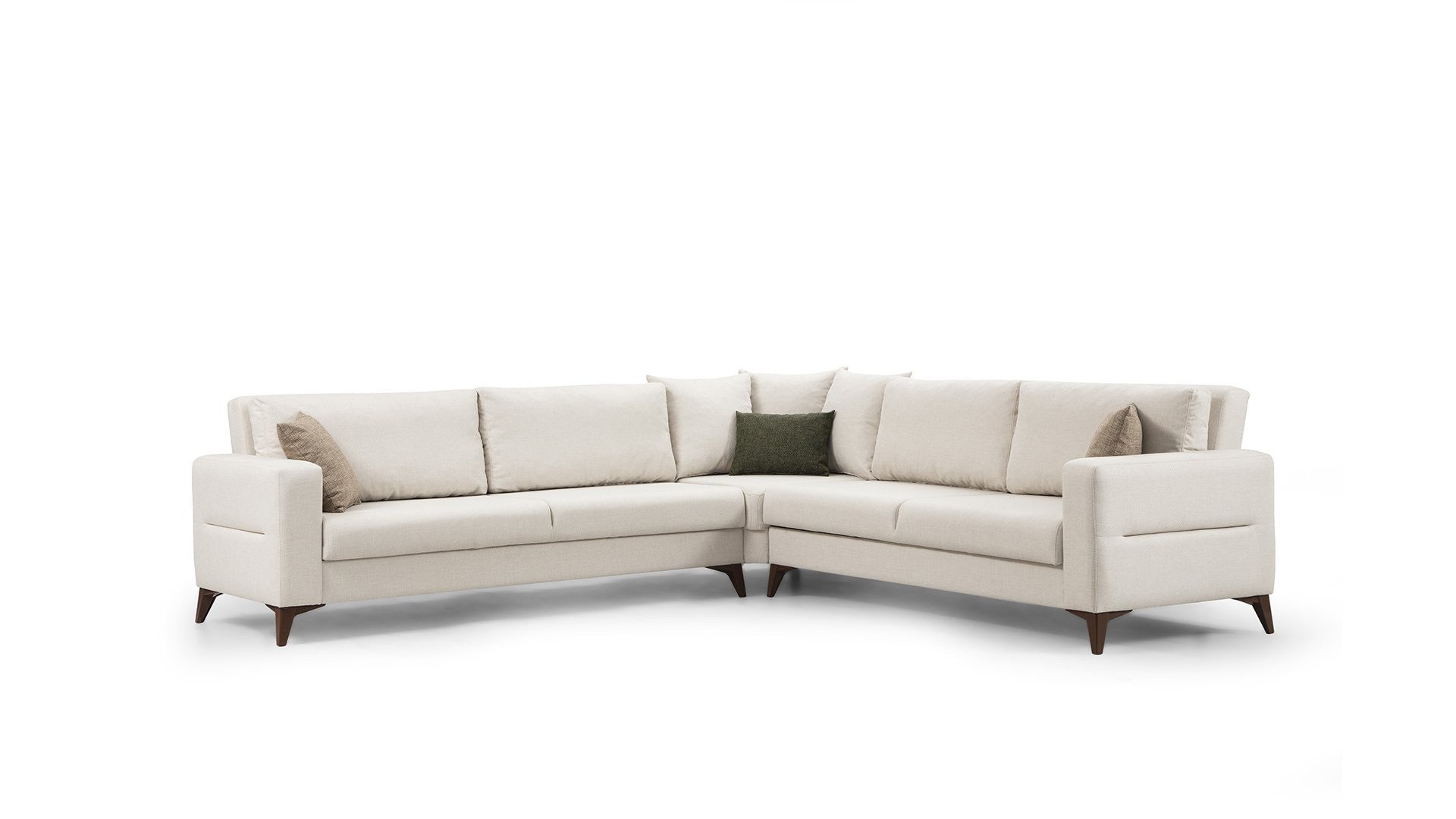 Canapé d'angle Kristal 3+Corner+3 - Beige