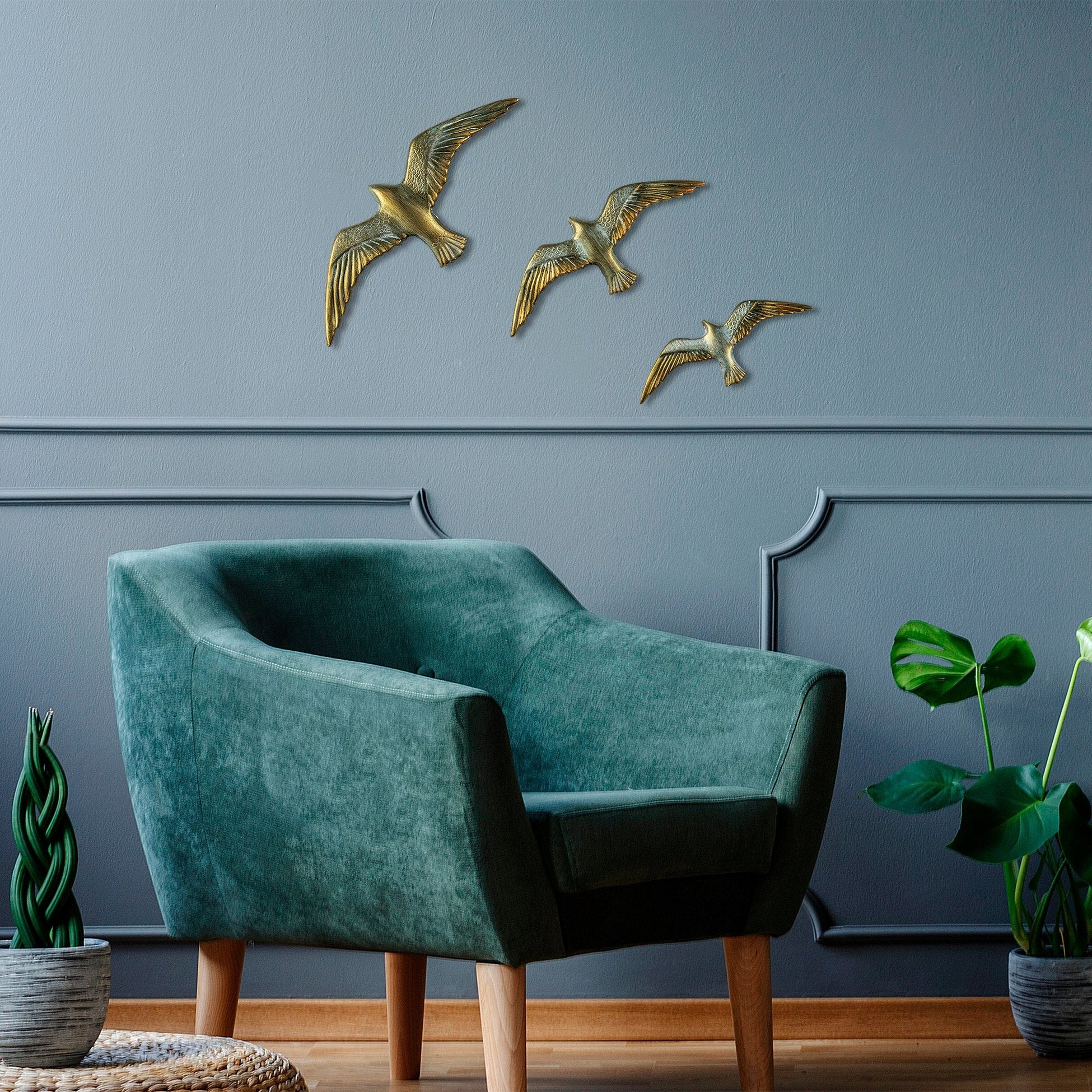 Accessoire mural décoratif Flying Seagulls - 1