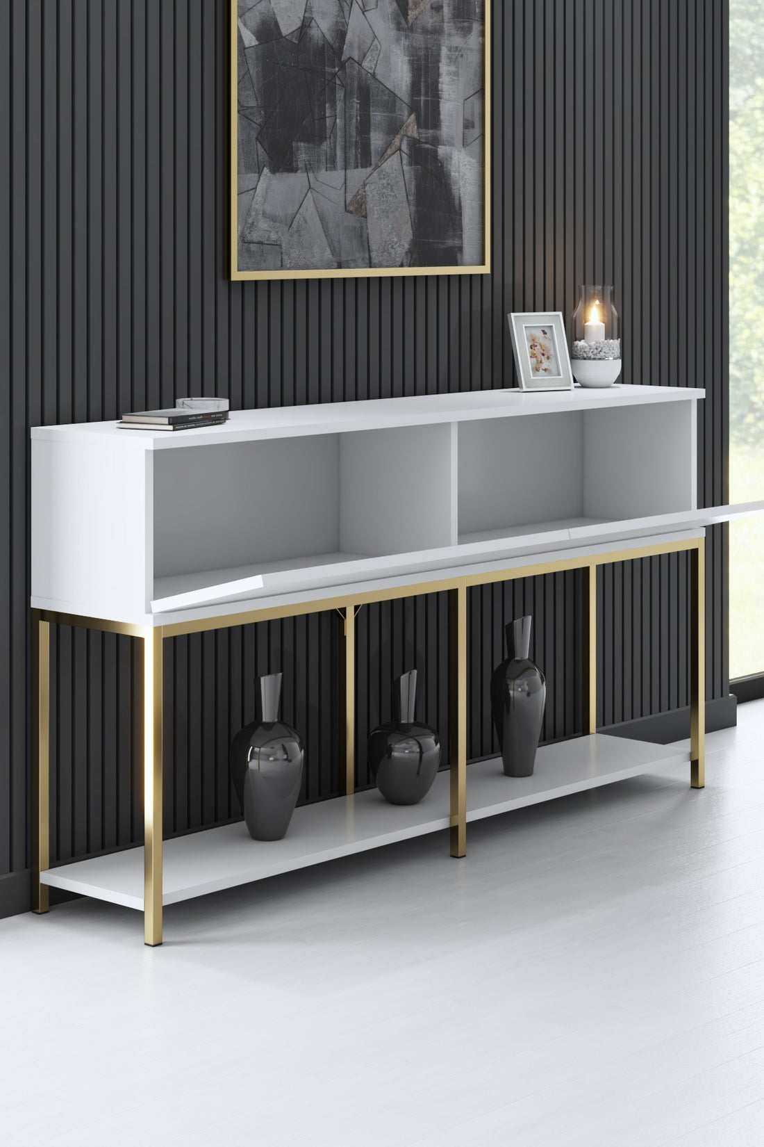 Console Lord - White, Gold