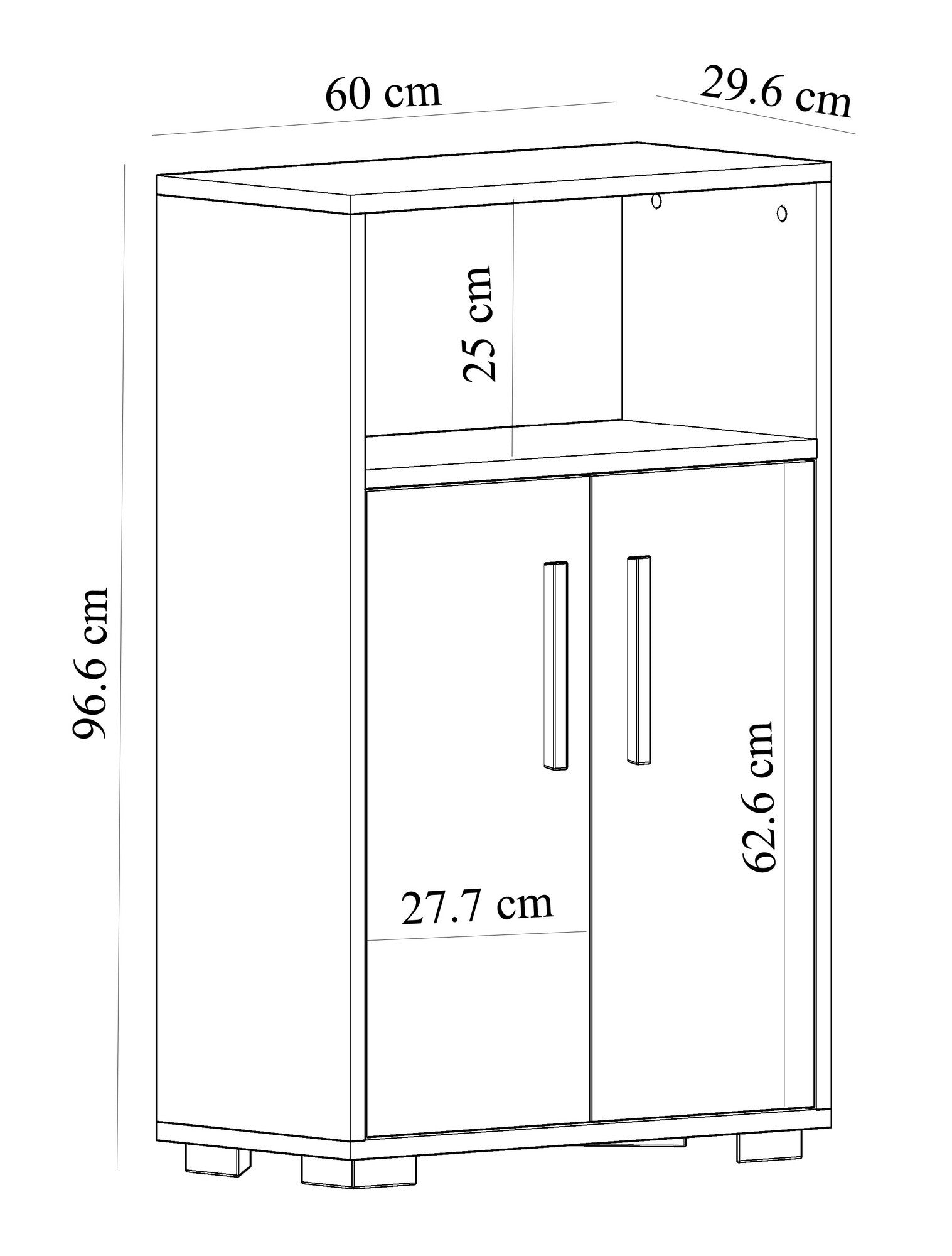 Armoire polyvalente Moon - White