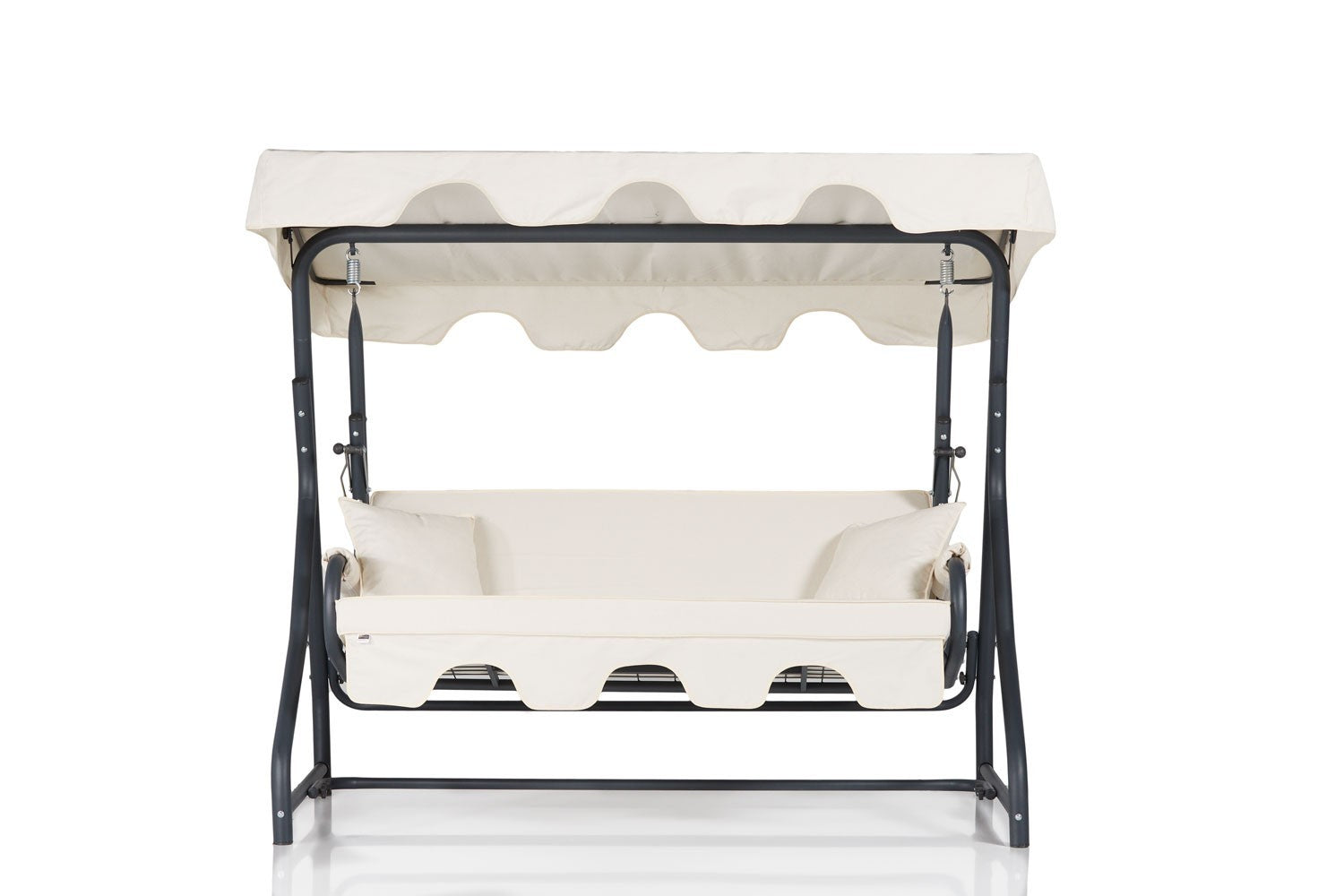 Chaise swing triple jardin Olea 9 - Multicolor