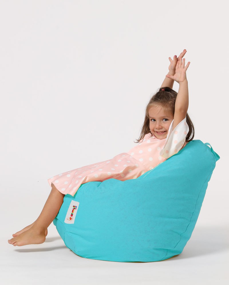 Pouf de jardin Premium Kids - Turquoise