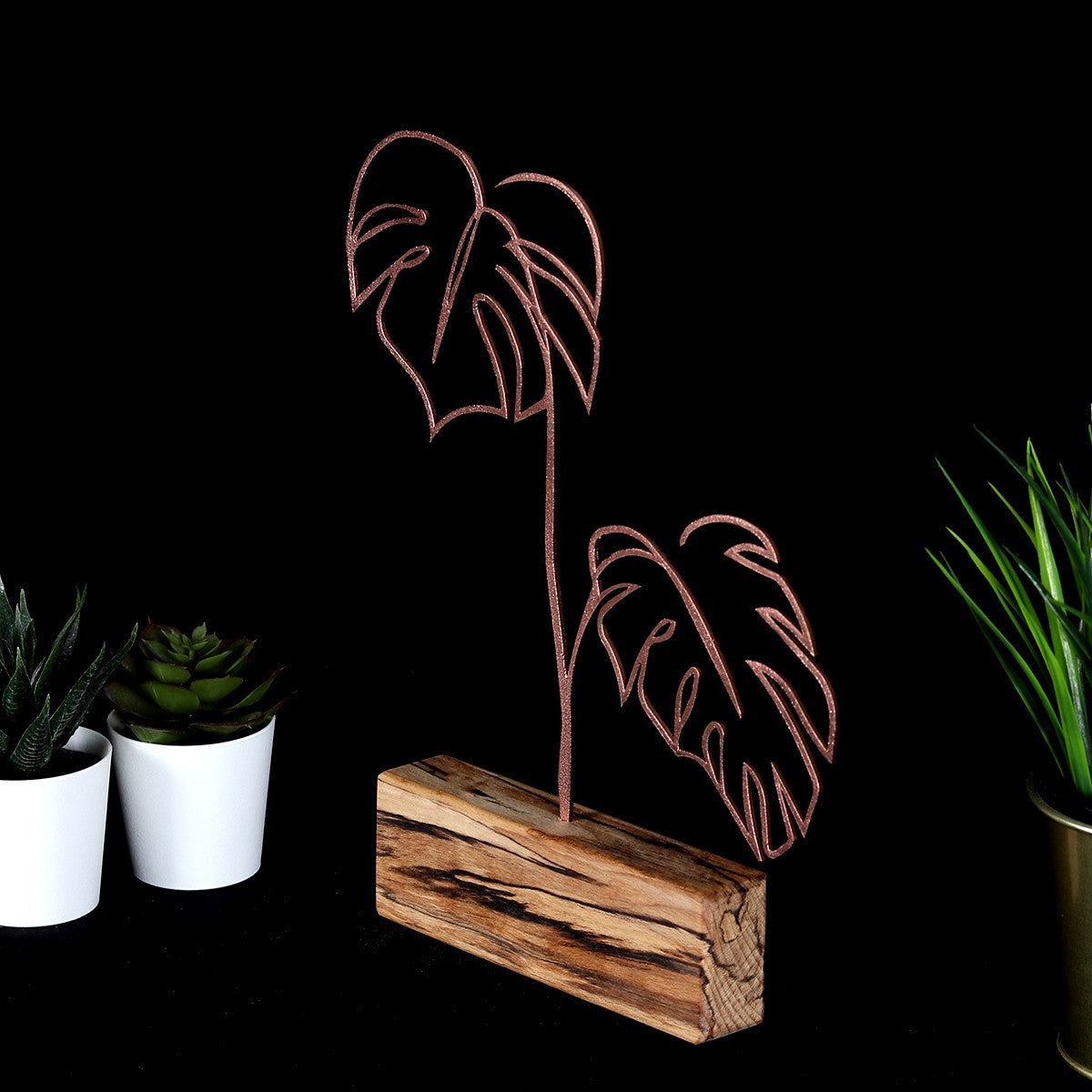 Objet de décoration Leafs - Bronze