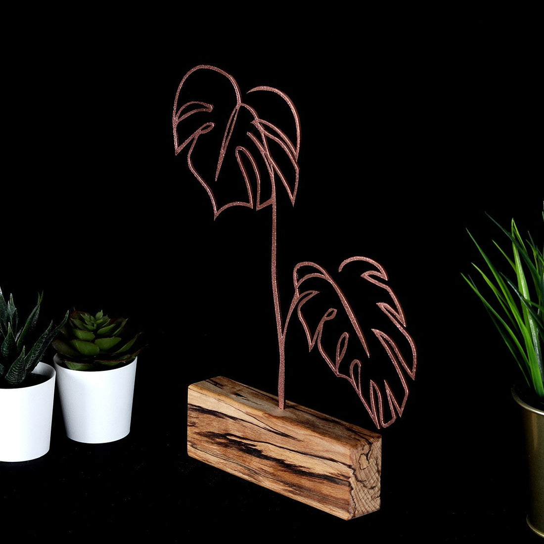 Objet de décoration Leafs - Bronze