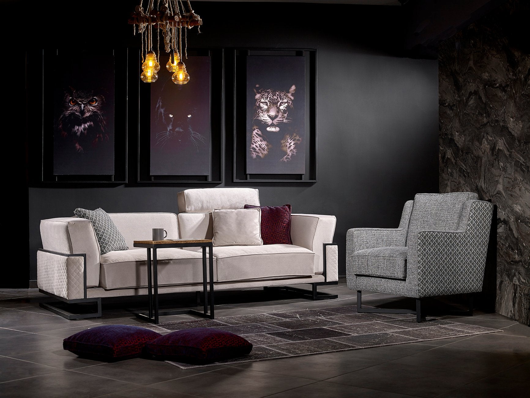 Odessa Canapé 3 Places