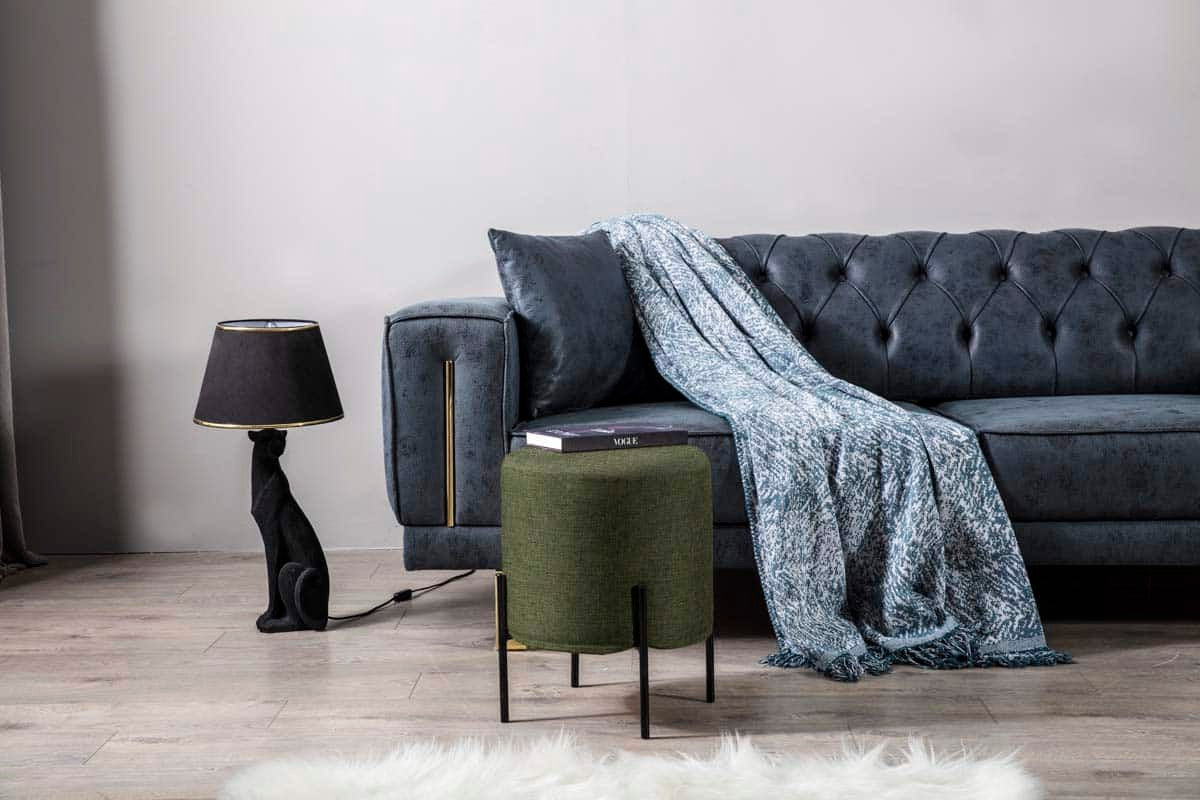 Norm Pouf Vert foncé