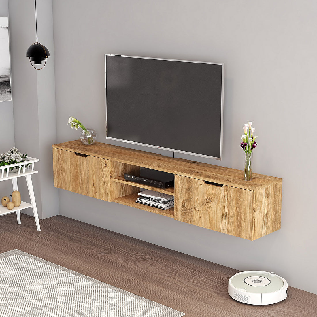 Unité de télévision Denoya 2 TV Unit - Atlantic Pine v2