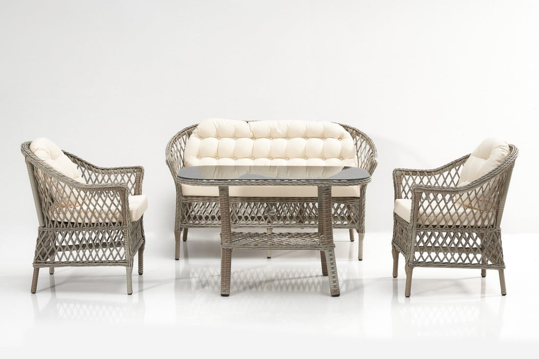 Ensemble de salons de jardin Dove - Cream