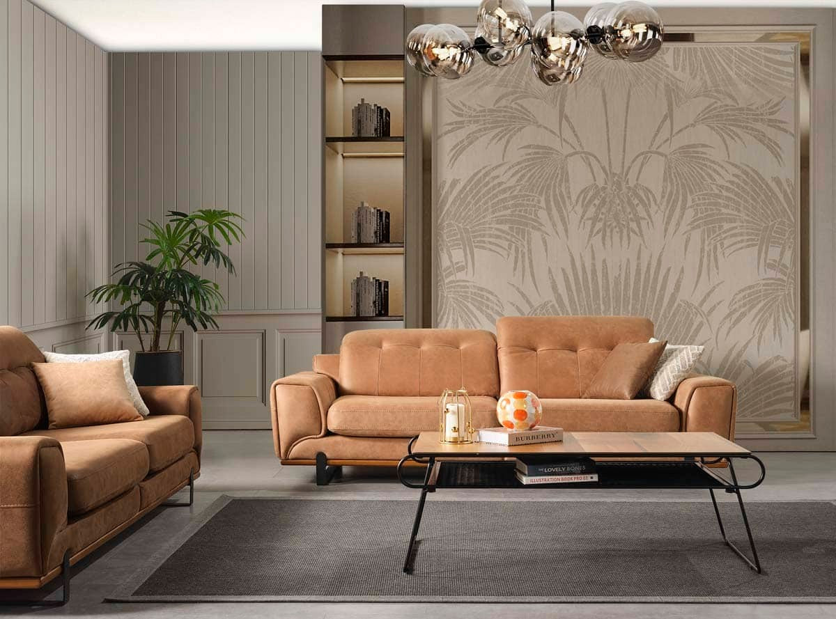 Perla Canapé Beige  3 Places