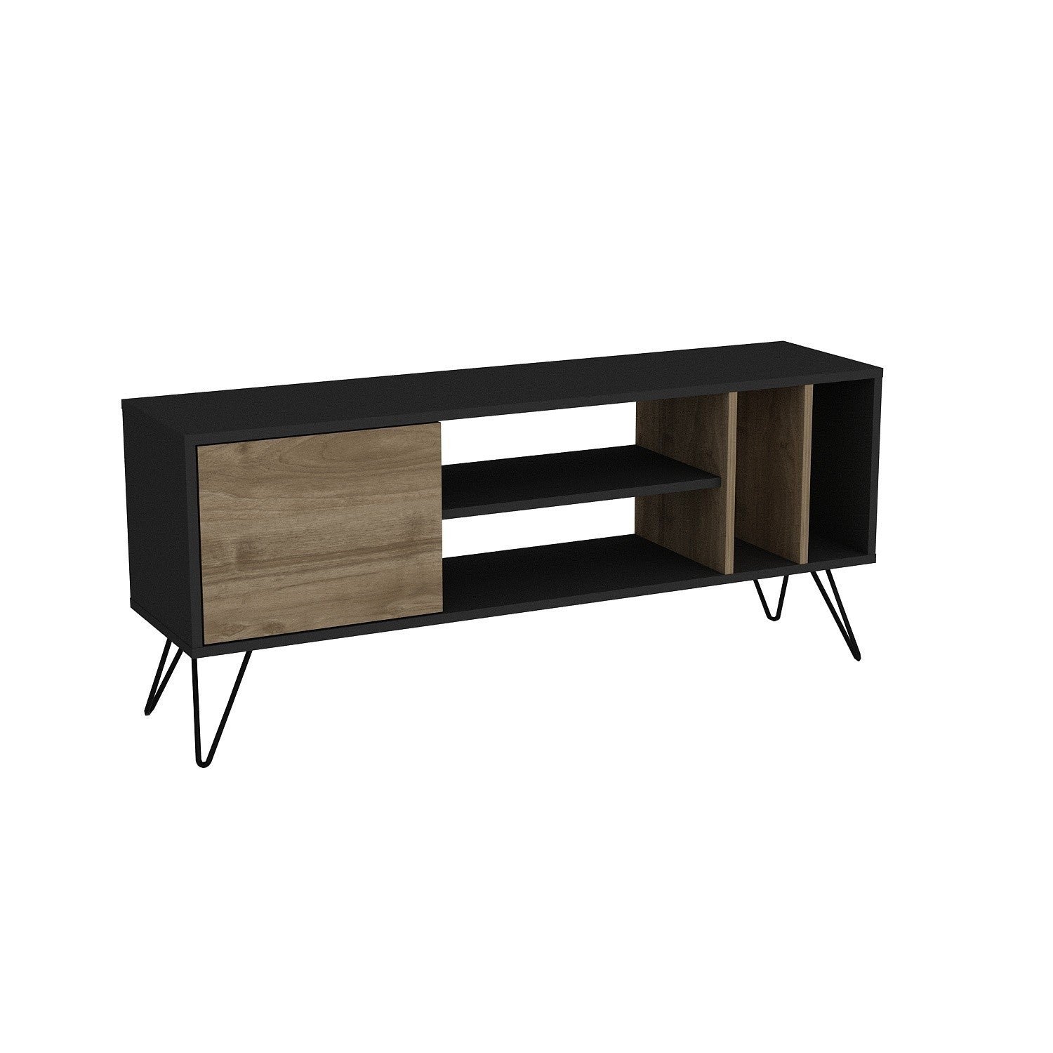 Meuble TV Mistico (140) - Walnut, Black